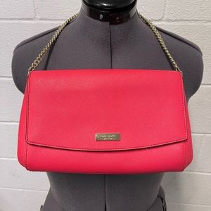 Kate spade salmon pink crossbody bag USED IN GOOD CONDITION FINAL PRICE